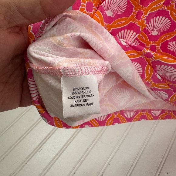 NEW Sailor Sailor Pink Shell All Over Print Dress Medium - Picture 5 of 6